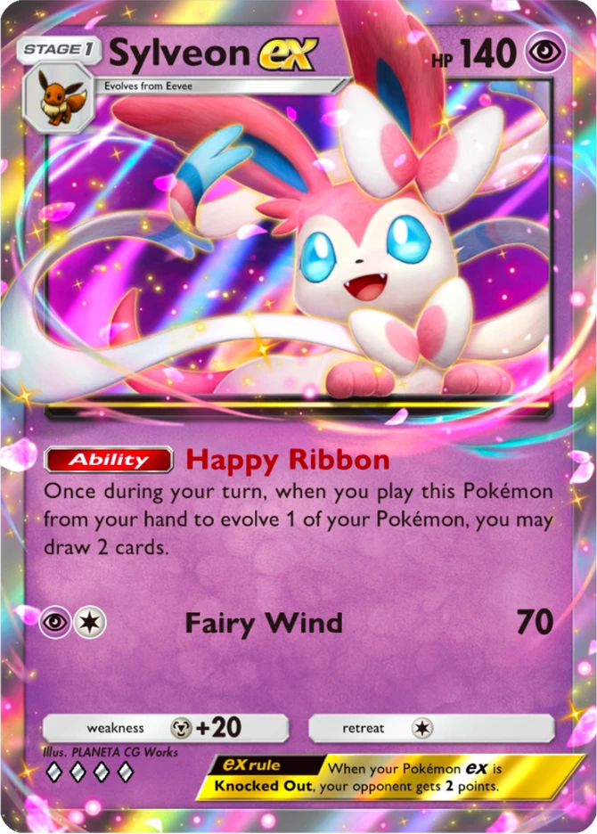 177 Sylveon ex – Deluxe Pack: ex