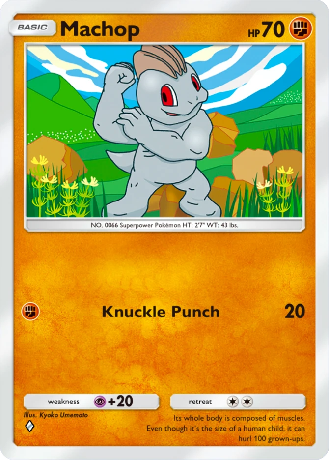 189 Machop – Deluxe Pack: ex