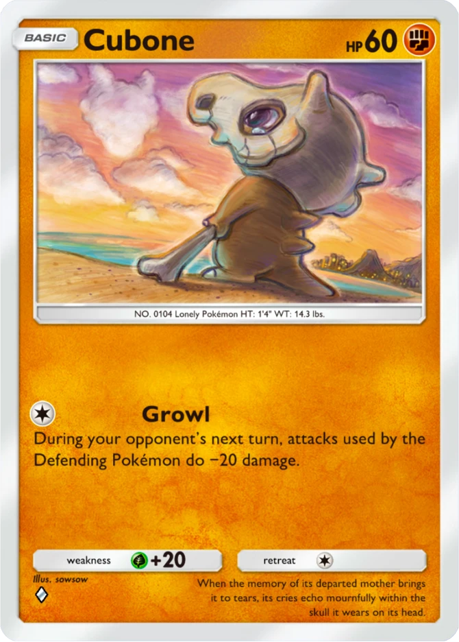 194 Cubone – Deluxe Pack: ex