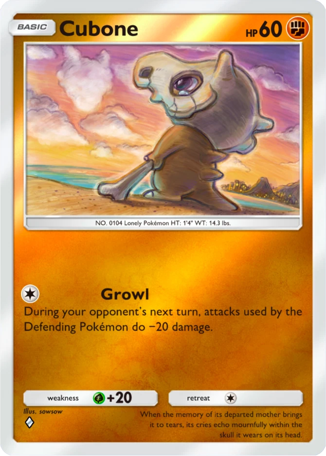 195 Cubone – Deluxe Pack: ex