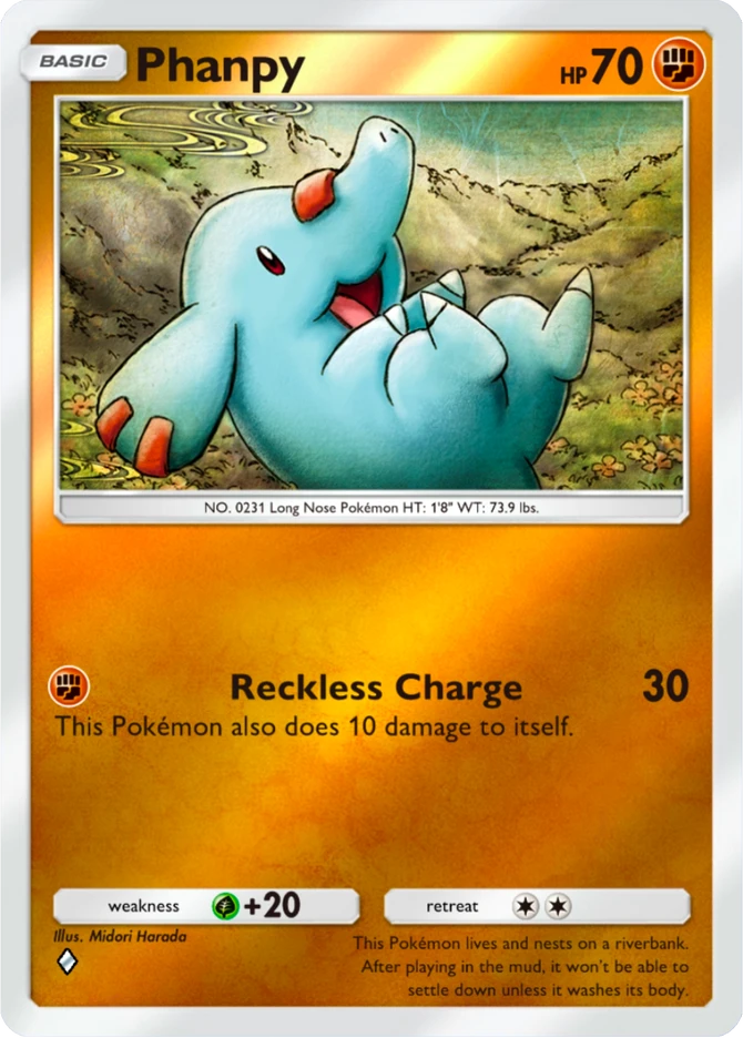 201 Phanpy – Deluxe Pack: ex