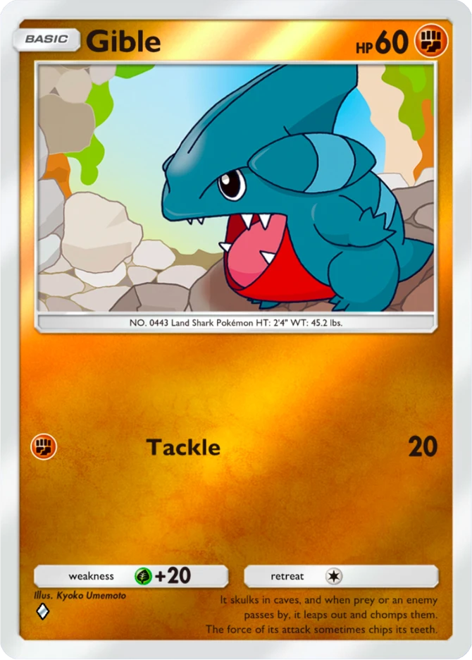 206 Gible – Deluxe Pack: ex