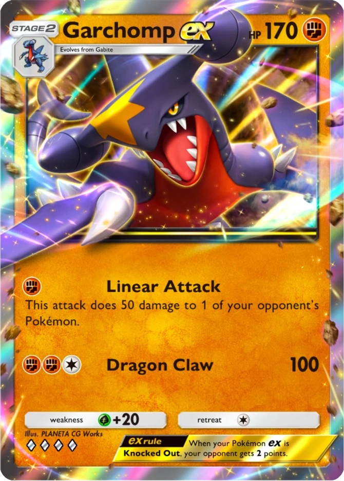 209 Garchomp ex – Deluxe Pack: ex