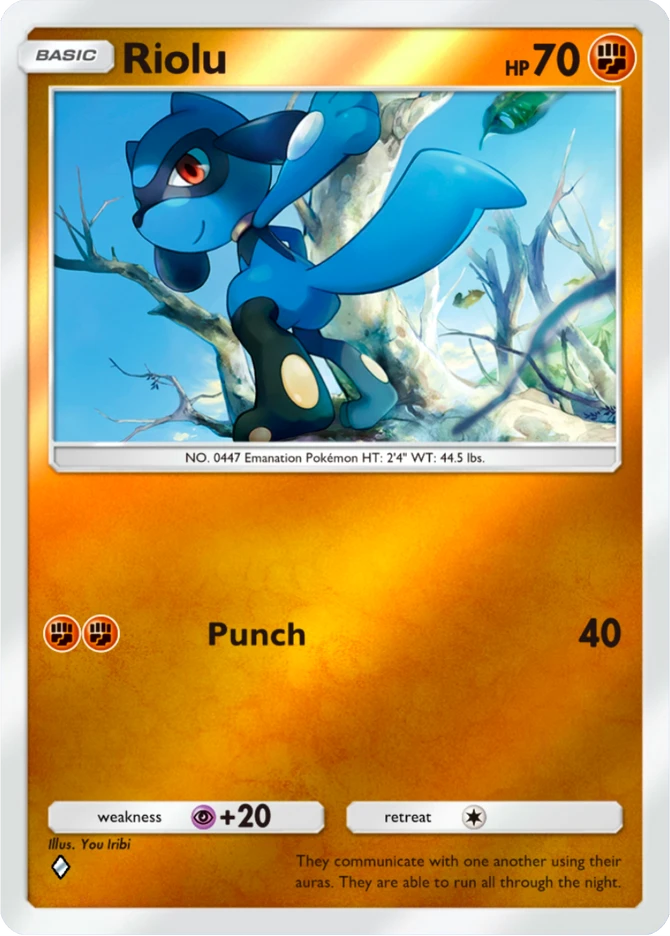 211 Riolu – Deluxe Pack: ex