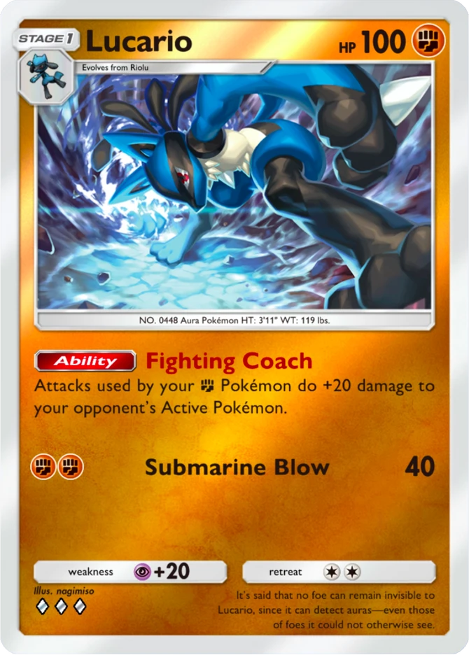 213 Lucario – Deluxe Pack: ex