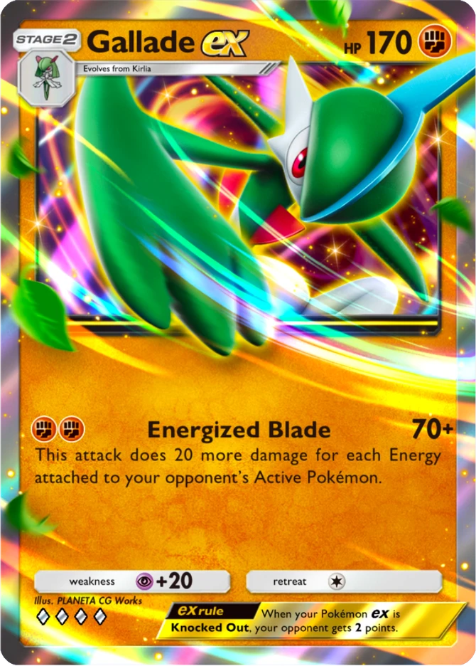215 Gallade ex – Deluxe Pack: ex