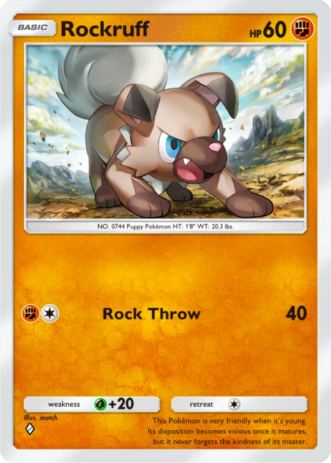 220 Rockruff – Deluxe Pack: ex