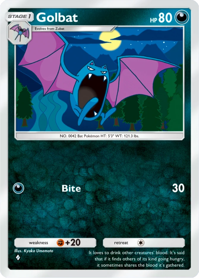 228 Golbat – Deluxe Pack: ex