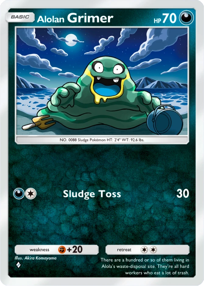 233 Alolan Grimer – Deluxe Pack: ex