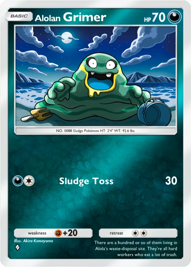 234 Alolan Grimer – Deluxe Pack: ex