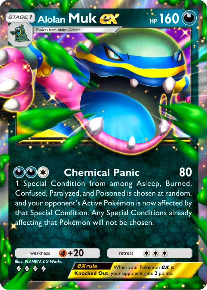 235 Alolan Muk ex – Deluxe Pack: ex