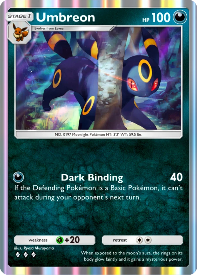 239 Umbreon – Deluxe Pack: ex