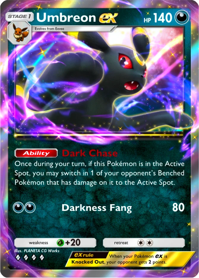 241 Umbreon ex – Deluxe Pack: ex