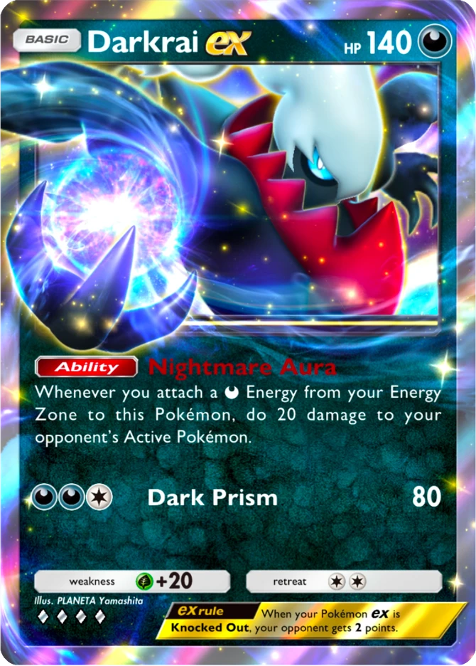 245 Darkrai ex – Deluxe Pack: ex
