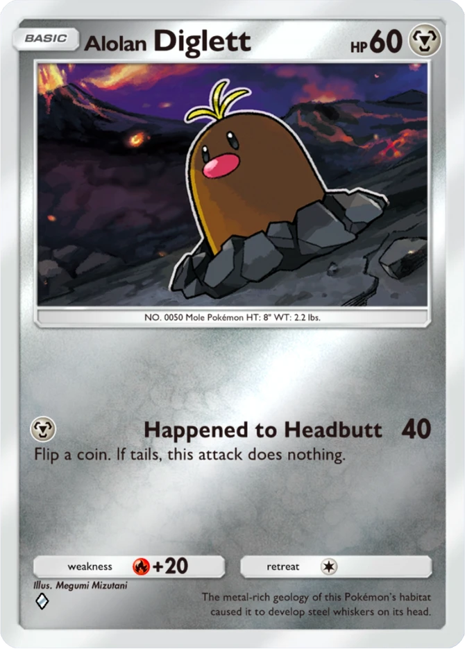 250 Alolan Diglett – Deluxe Pack: ex