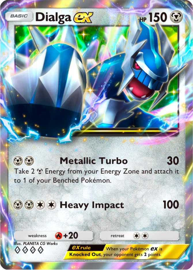 254 Dialga ex – Deluxe Pack: ex