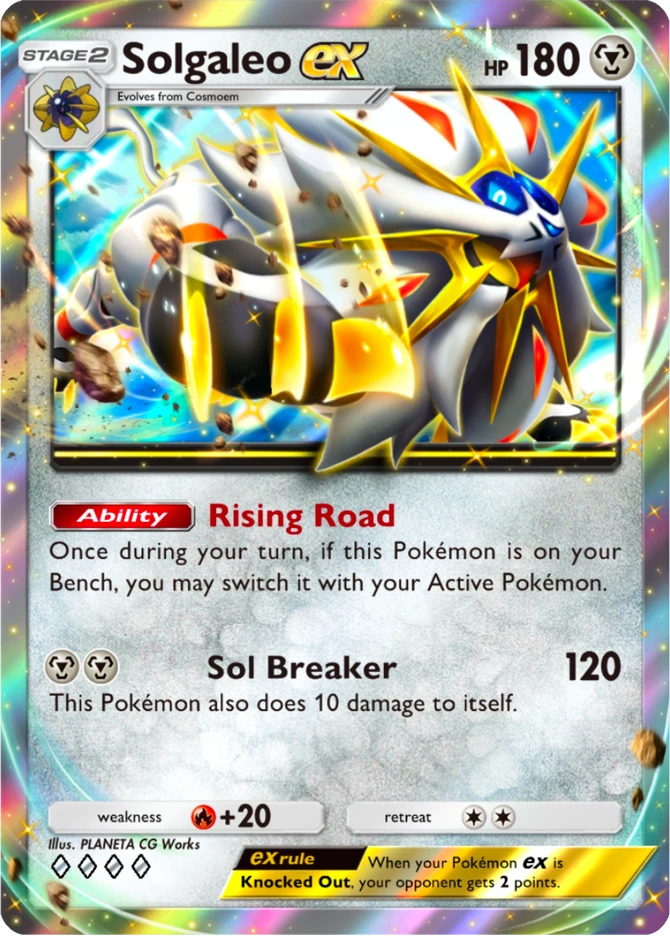 259 Solgaleo ex – Deluxe Pack: ex