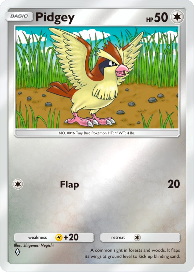 273 Pidgey – Deluxe Pack: ex