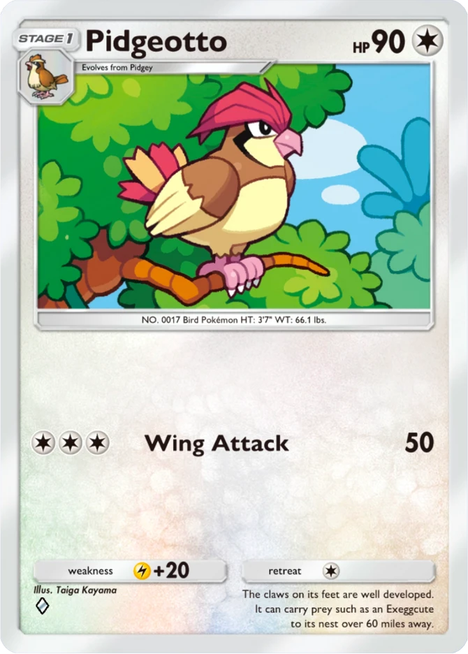 274 Pidgeotto – Deluxe Pack: ex