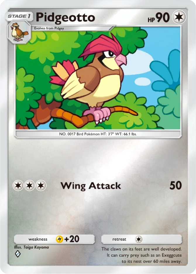 275 Pidgeotto – Deluxe Pack: ex