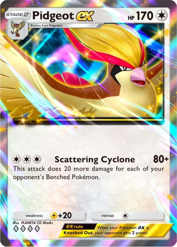 276 Pidgeot ex – Deluxe Pack: ex