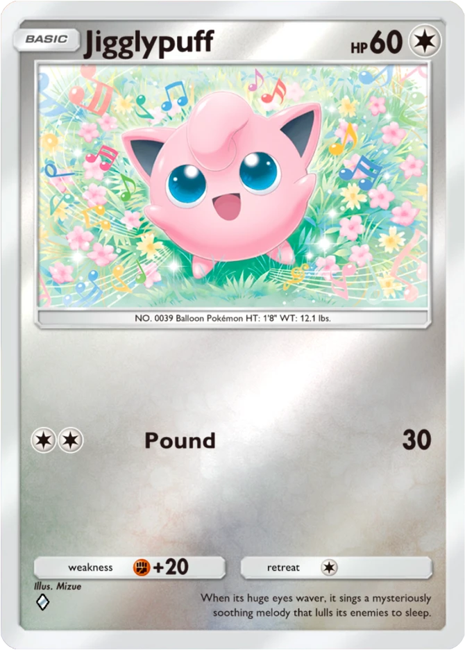 278 Jigglypuff – Deluxe Pack: ex