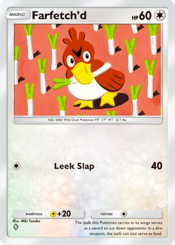 280 Farfetch'd – Deluxe Pack: ex