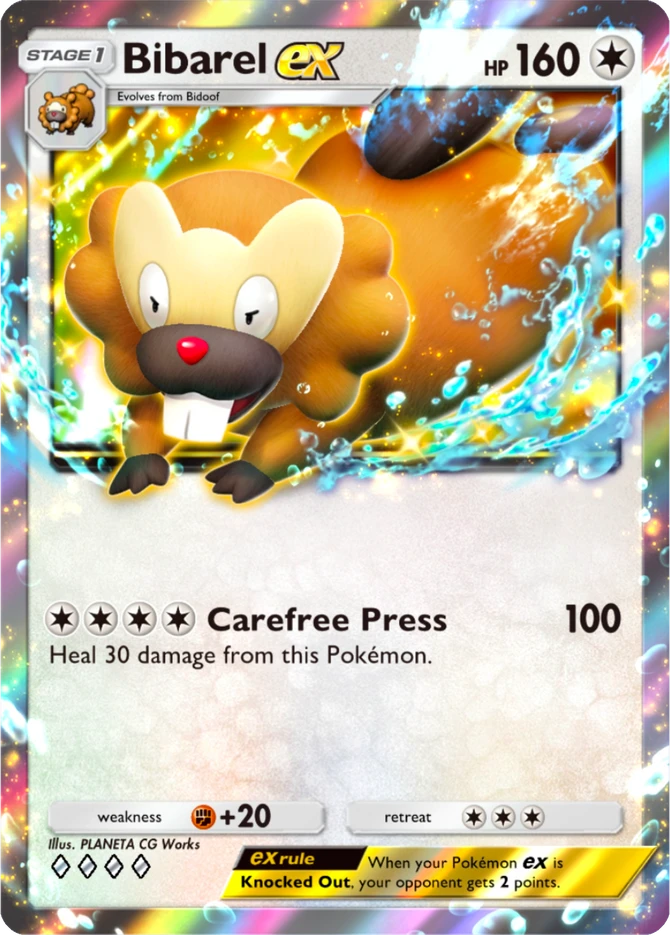 296 Bibarel ex – Deluxe Pack: ex