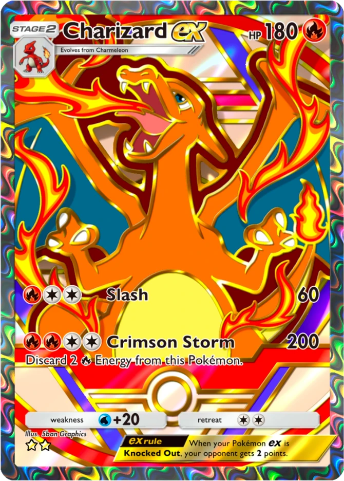 361 Charizard ex – Deluxe Pack: ex