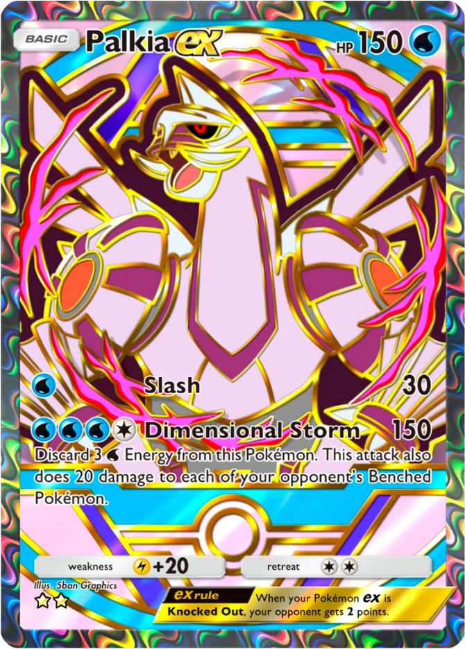 363 Palkia ex – Deluxe Pack: ex