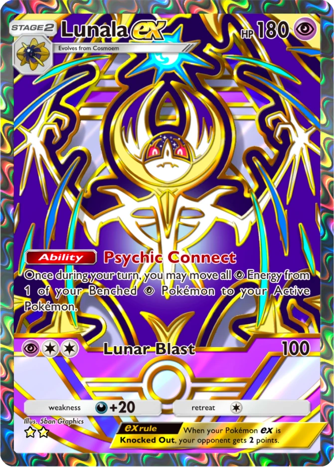 367 Lunala ex – Deluxe Pack: ex