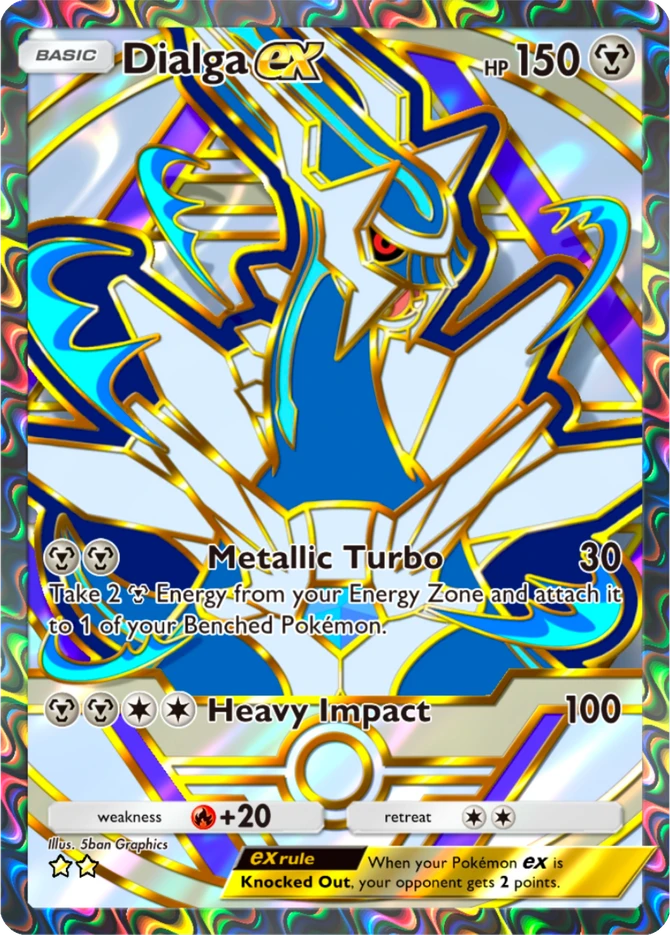 368 Dialga ex – Deluxe Pack: ex