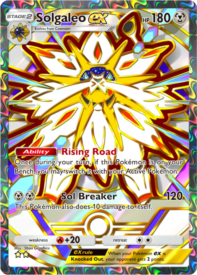 369 Solgaleo ex – Deluxe Pack: ex