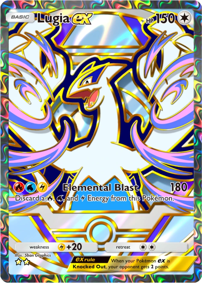 371 Lugia ex – Deluxe Pack: ex