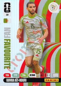 10 Rayan Aït-Nouri – FIFA World Cup 2026 Adrenalyn XL Panini