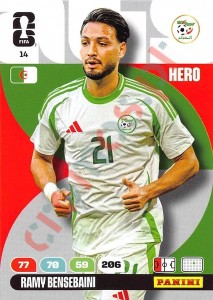 14 Ramy Bensebaini – FIFA World Cup 2026 Adrenalyn XL Panini