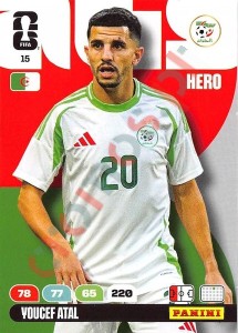 15 Youcef Atal – FIFA World Cup 2026 Adrenalyn XL Panini