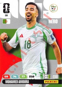 20 Mohamed Amoura – FIFA World Cup 2026 Adrenalyn XL Panini