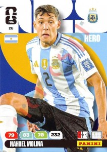 26 Nahuel Molina – FIFA World Cup 2026 Adrenalyn XL Panini