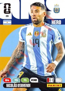 28 Nicolás Otamendi – FIFA World Cup 2026 Adrenalyn XL Panini