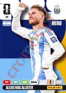 30 Alexis Mac Allister – FIFA World Cup 2026 Adrenalyn XL Panini