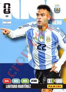 33 Lautato Martínez – FIFA World Cup 2026 Adrenalyn XL Panini