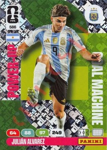 586 Julián Alvarez – FIFA World Cup 2026 Adrenalyn XL Panini