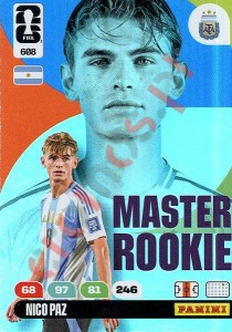 608 Nico Paz – FIFA World Cup 2026 Adrenalyn XL Panini