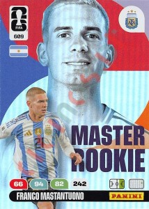 609 Franco Mastantuono – FIFA World Cup 2026 Adrenalyn XL Panini