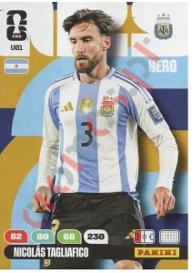 U1 Nicolás Tagliafico – FIFA World Cup 2026 Adrenalyn XL Panini