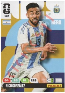 U2 Nico González – FIFA World Cup 2026 Adrenalyn XL Panini