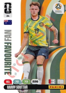 34 Harry Souttar – FIFA World Cup 2026 Adrenalyn XL Panini