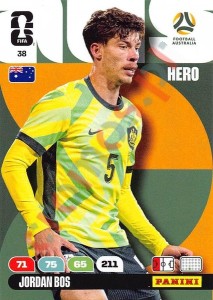 38 Jordan Bos – FIFA World Cup 2026 Adrenalyn XL Panini