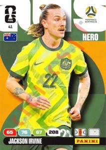 41 Jackson Irvine – FIFA World Cup 2026 Adrenalyn XL Panini